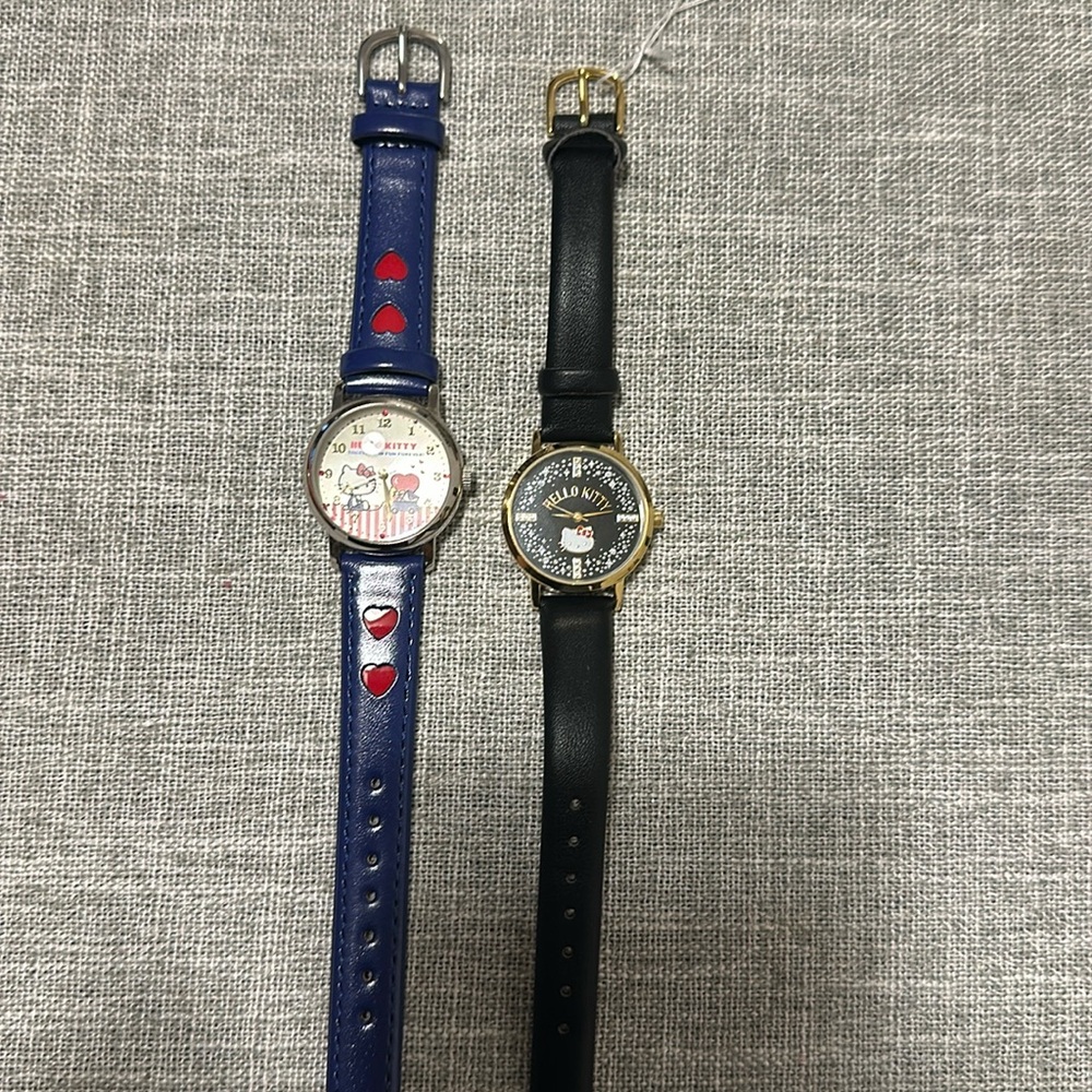 2 Hello Kitty watches